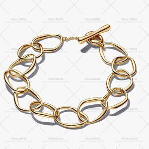 Pandora Organically Shaped Link Bracelet